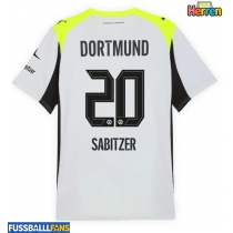 Borussia Dortmund Marcel Sabitzer #20 Auswärtstrikot 2025-26 Kurzarm